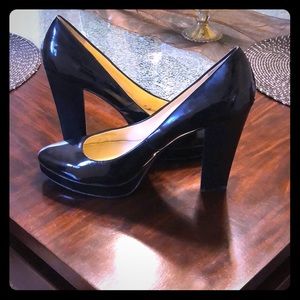 Calvin Klein Black Patent Leather Shoes | 10.5 M